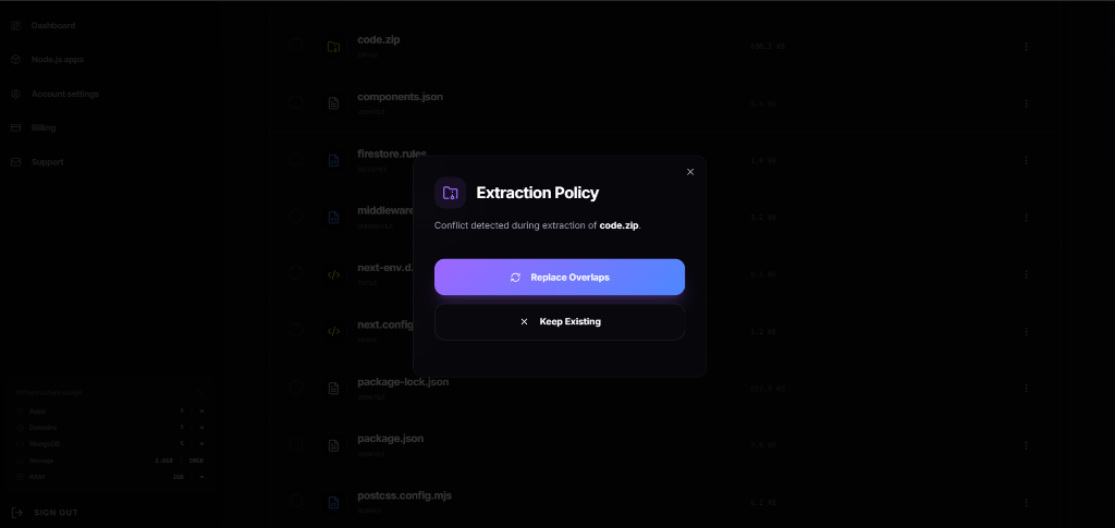 GadoHost Extraction Policy